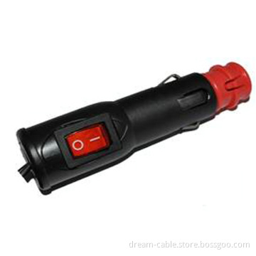 Cigarette Lighter Plug with Switch